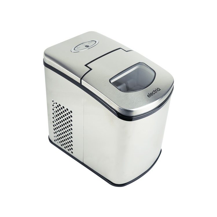 electriQ Countertop Ice Maker in Stainless Steel