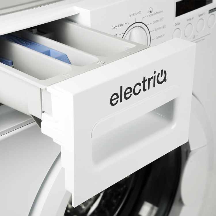 electriQ 9kg 1400rpm Integrated Washing Machine - White