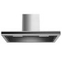 Refurbished electriQ EIQSLIM90LEDMAX 90cm Slimline Touch Cooker Hood Stainless Steel