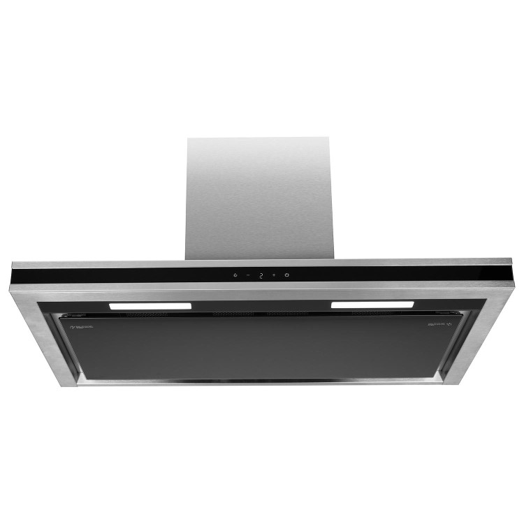 electriQ 90cm Slimline Touch Cooker Hood – Stainless Steel