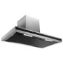 electriQ 90cm Slimline Touch Cooker Hood – Stainless Steel