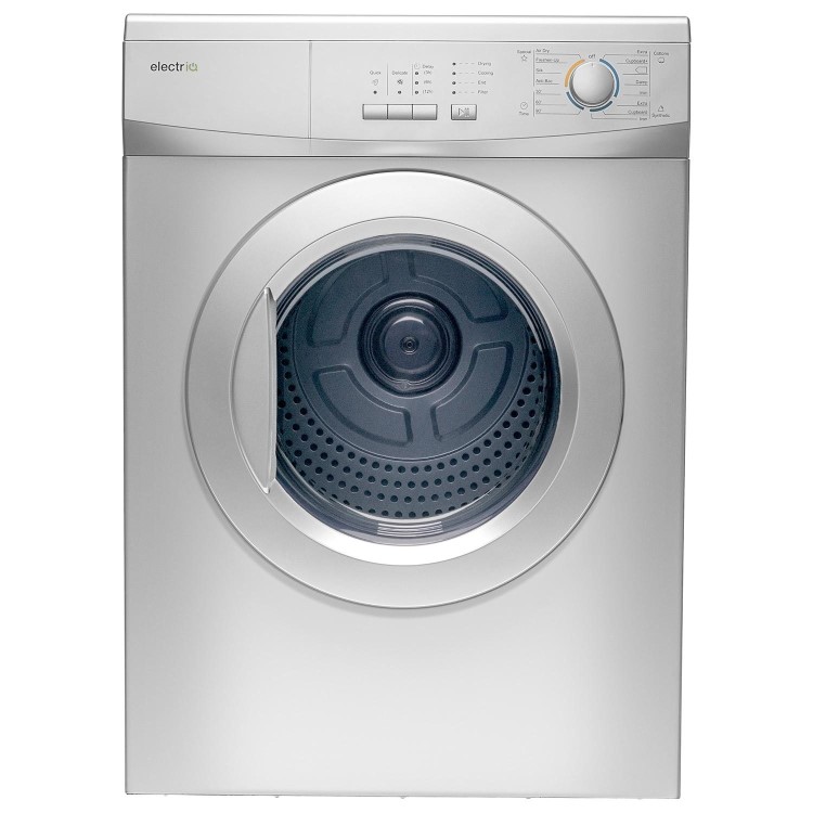 electriQ Series 2 7kg Vented Tumble Dryer – Silver