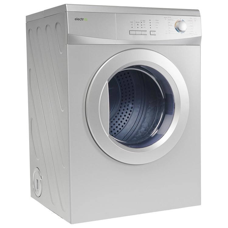 electriQ Series 2 7kg Vented Tumble Dryer – Silver