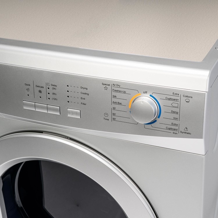 electriQ Series 2 7kg Vented Tumble Dryer – Silver