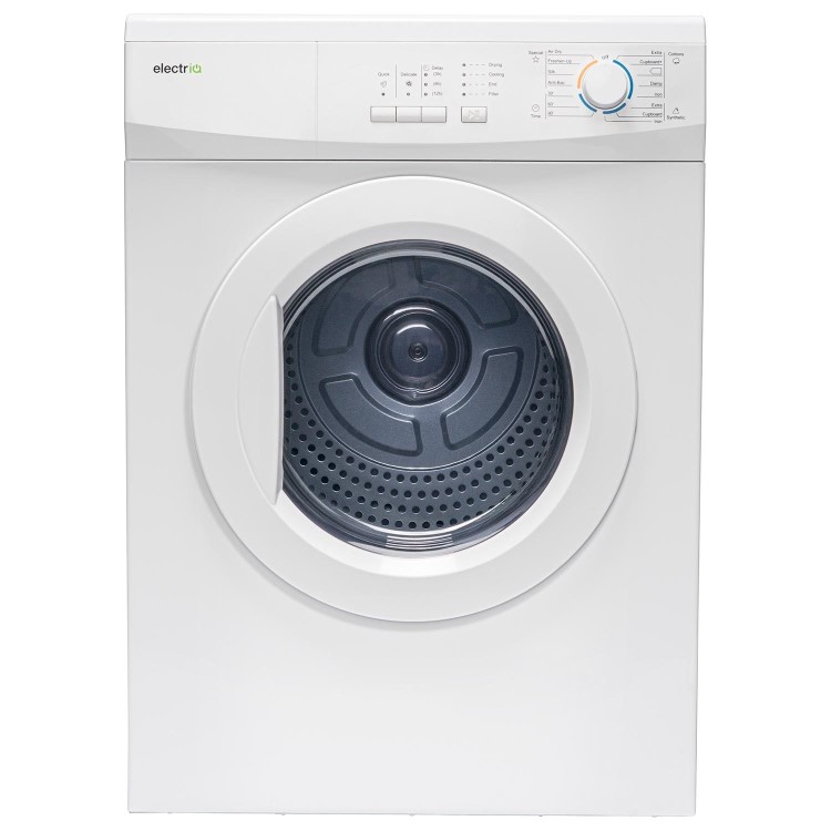 electriQ Series 2 7kg Vented Tumble Dryer – White