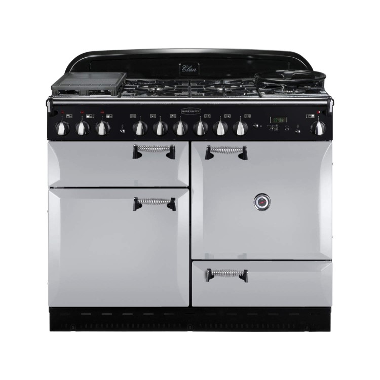 Rangemaster 100710 Elan 110cm Dual Fuel Range Cooker - Royal Pearl