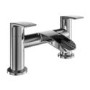 Chrome Waterfall Basin Mixer Tap & Bath Filler Tap Pack - Elina