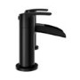 Matt Black Bath Mixer Tap - Elina