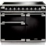 Rangemaster ELS100EIGB Elise 100 Electric Range Cooker with Induction Hob - Black