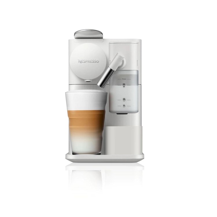 Delonghi Latissima One Fully Automatic Nespresso Coffee Machine with Milk Frother - White