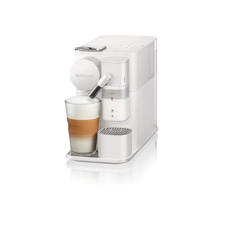 Delonghi Latissima One Fully Automatic Nespresso Coffee Machine with Milk Frother - White