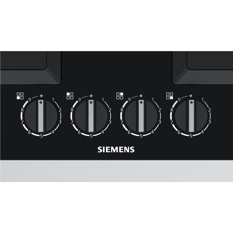 Refurbished Siemens iQ500 EP6A6HB20 60cm Gas on Glass 4 Burner Gas Hob Black