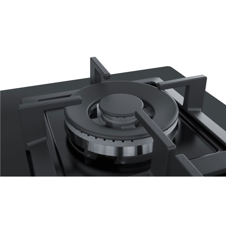 Refurbished Siemens iQ500 EP6A6HB20 60cm Gas on Glass 4 Burner Gas Hob Black