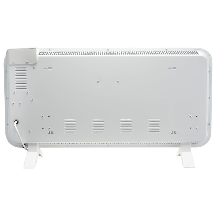 electriQ 2000W Smart Electric Designer Panel Heater - Wall Mountable & Bathroom Safe - White