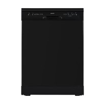 Refurbished electriQ EQ60DWBLACK 12 Place Freestanding Dishwasher Black