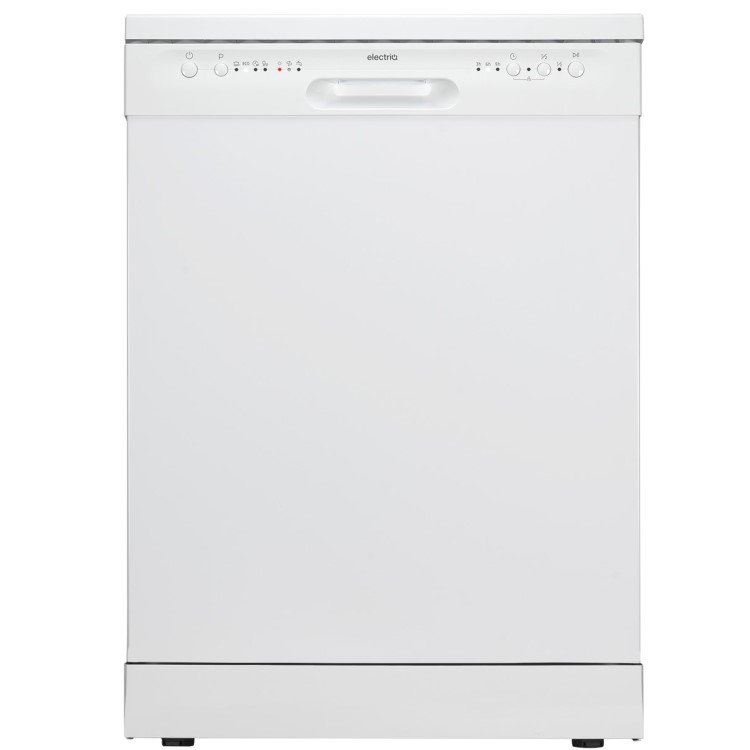 Refurbished electriQ EQ60DW 12 Place Freestanding Dishwasher White