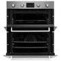 electriQ Built-Under Electric Double Oven - Stainless Steel