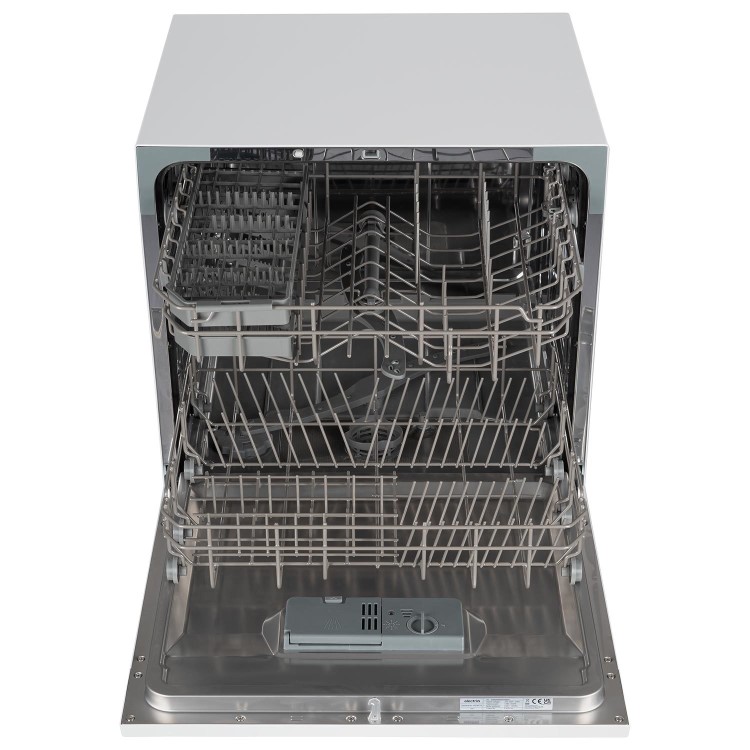 Refurbished electriQ EQDWTTXL 8 Place Table Top Dishwasher White