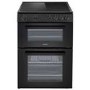 Refurbished electriQ EQEC60TWB4 60cm Electric Cooker Black