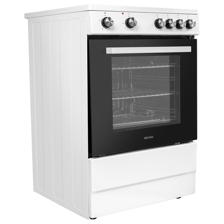 electriQ 60cm Electric Cooker - White