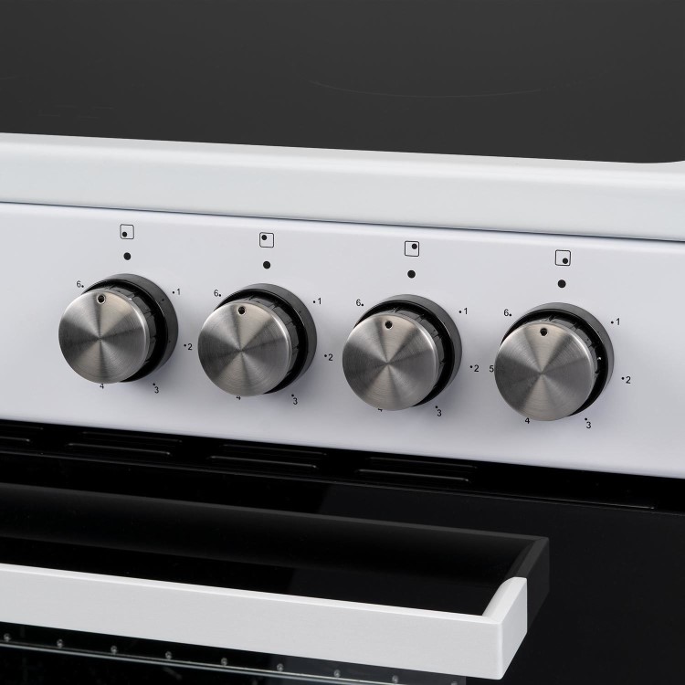 electriQ 60cm Electric Cooker - White