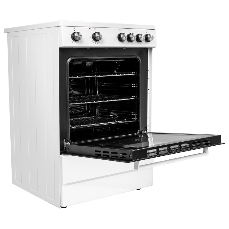 electriQ 60cm Electric Cooker - White