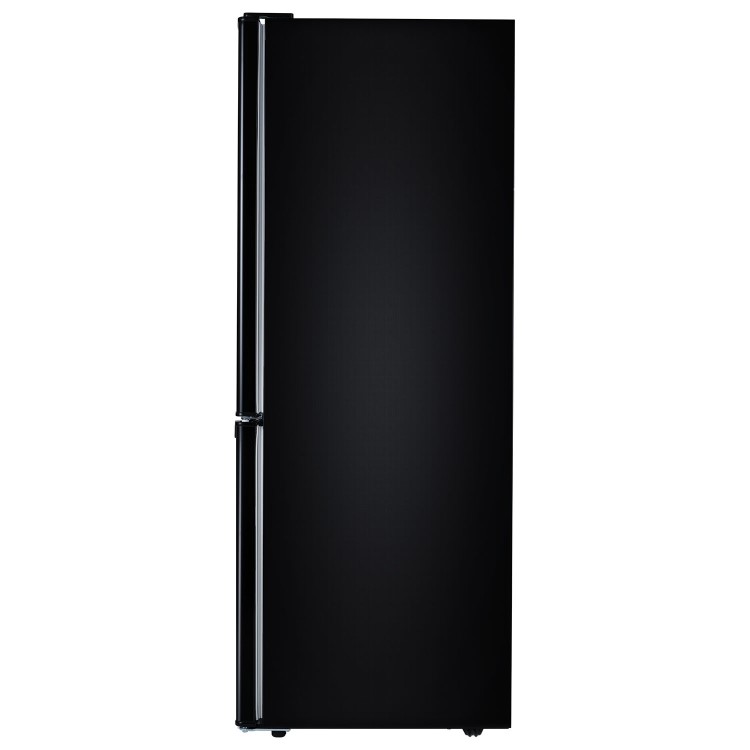 Refurbished electriQ EQFS50142FFBLKHVE Freestanding 168 Litre 70/30 Fridge Freezer Black