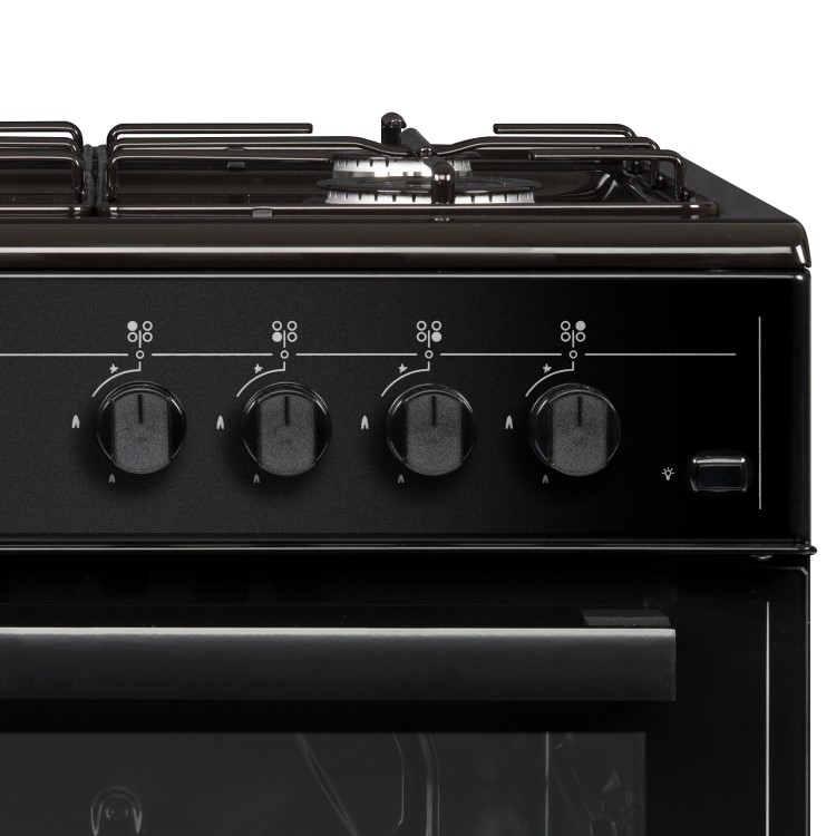 electriQ 60cm Gas Cooker - Black