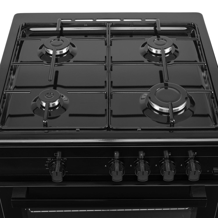 electriQ 60cm Gas Cooker - Black