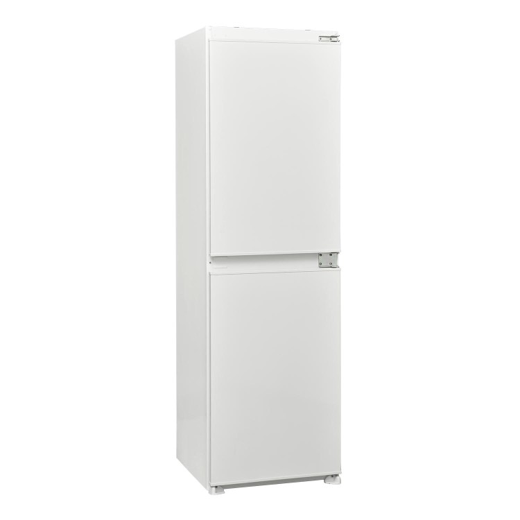 electriQ 235 Litre 50/50 Integrated Fridge Freezer - White