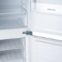 electriQ 249 Litre 70/30 Integrated Fridge Freezer - White