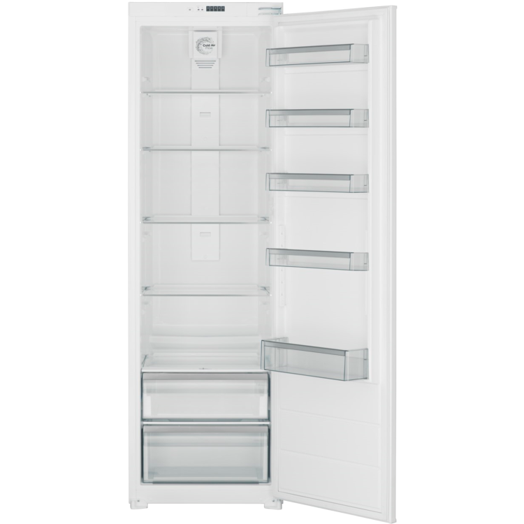 Refurbished electriQ EQINTFRIDGETALLVE Integrated 294 Litre In Column Fridge