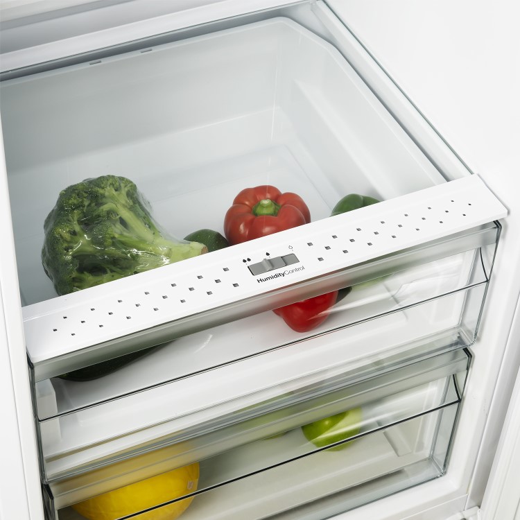 Refurbished electriQ EQINTFRIDGETALLVE Integrated 294 Litre In Column Fridge