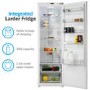 electriQ 300 Litre Integrated In Column Fridge