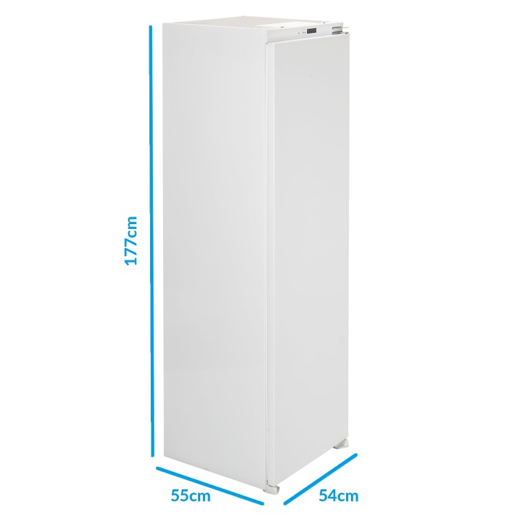 Refurbished electriQ EQINTFRIDGETALLVE Integrated 294 Litre In Column Fridge