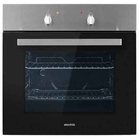 electriQ 60cm 4 Burner Gas Hob & 65L Electric Single Oven Pack