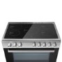 electriQ 90cm Single Cavity Induction Range Cooker - Stainless Steel