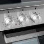 electriQ 90cm Single Cavity Induction Range Cooker - Stainless Steel