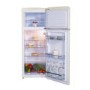 Refurbished electriQ EQRETROTMCREAMVE Freestanding 204 Litre 80/20 Retro Fridge Freezer Cream