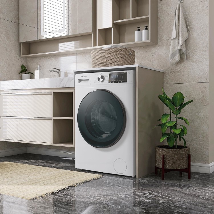 electriQ 8kg Wash 5kg Dry 1400rpm Washer Dryer - White