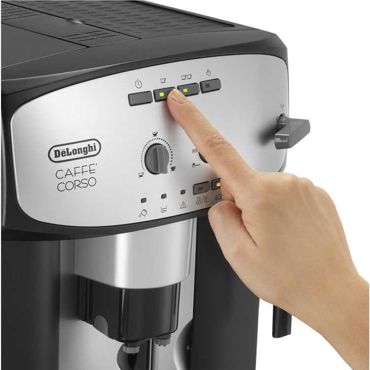 Delonghi Caffe Corso Automatic Bean To Cup Coffee & Cappuccino Machine - Black