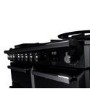 Rangemaster Estel Deluxe 100cm Dual Fuel Range Cooker - Gloss Black + Chrome