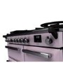 Rangemaster Estel Deluxe 100cm Dual Fuel Range Cooker - Heather + Chrome