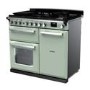 Rangemaster Estel Deluxe 100cm Dual Fuel Range Cooker - Mint + Chrome