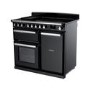 Rangemaster Estel Deluxe 100cm Induction Range Cooker - Gloss Black + Chrome