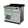 Rangemaster Estel Deluxe 100cm Induction Range Cooker - Mint + Chrome