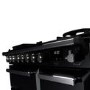 Rangemaster Estel Deluxe 90cm Dual Fuel Range Cooker - Gloss Black + Chrome