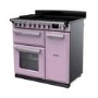 Rangemaster Estel Deluxe 90cm Induction Range Cooker - Heather + Chrome