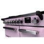 Rangemaster Estel Deluxe 90cm Induction Range Cooker - Heather + Chrome