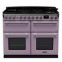 Rangemaster Estel Deluxe 110cm Base Cavity Dual Fuel Range Cooker - Heather + Chrome